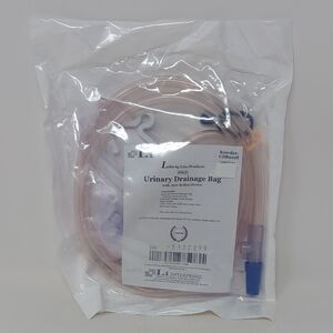 Liberty Urinary Drainage Bag with Blue and Purple Accents
